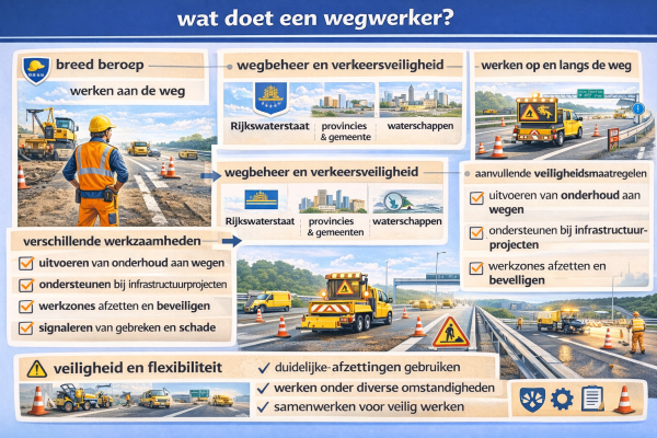 Wat doet een wegwerker